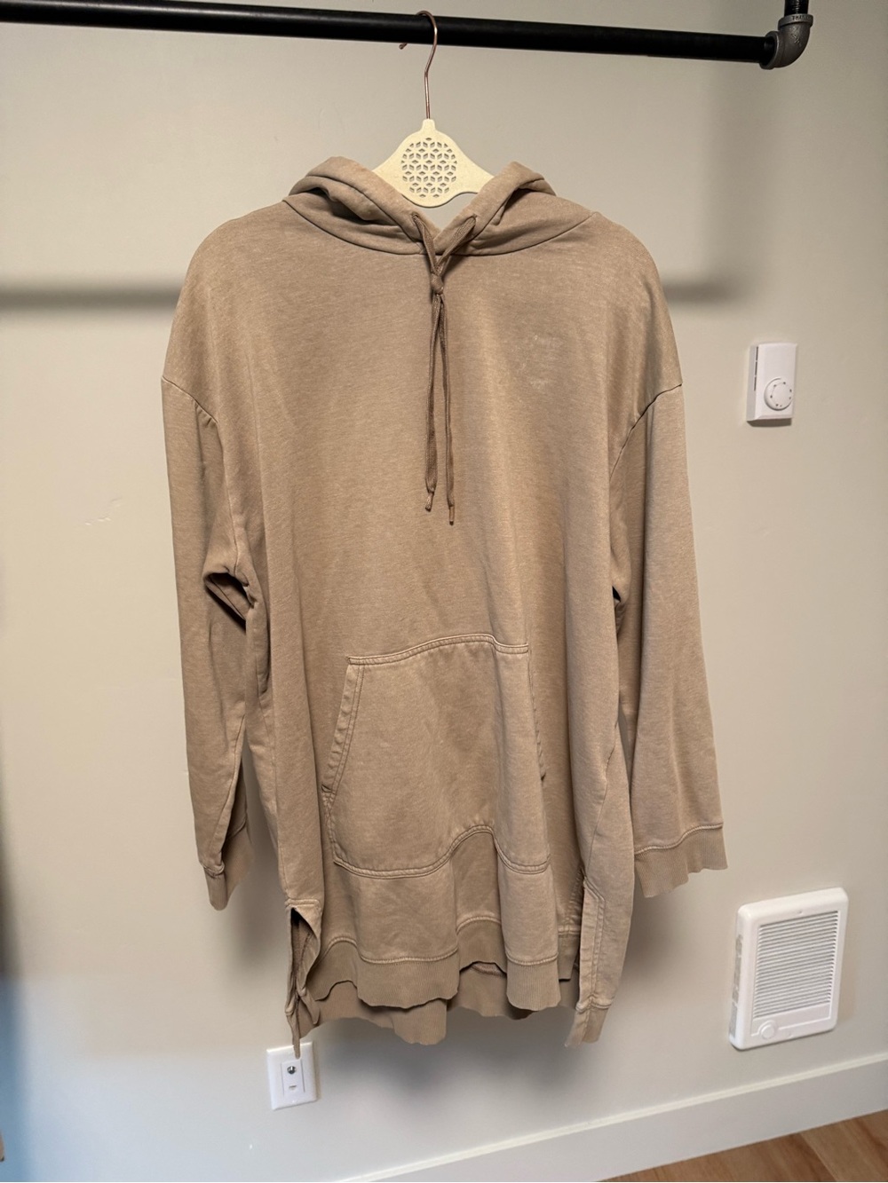 h+m hoodie dress